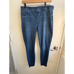 SPANX‎ Jean-ish High Rise Ankle Leggings large layered minimalist staple classic